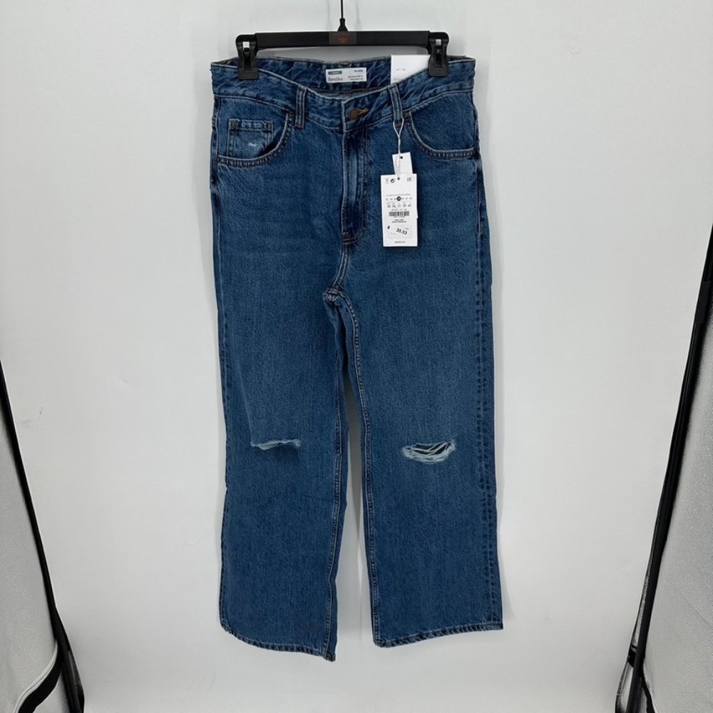 Bershka 90's Wide Petite Jeans 6 (EU 38)